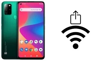 How to generate a Wi-Fi QR code on an BLU G91 Pro