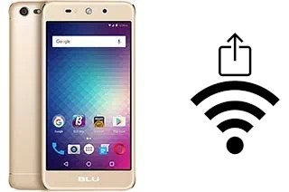 How to generate a QR code with the Wi-Fi password on a BLU Grand Energy