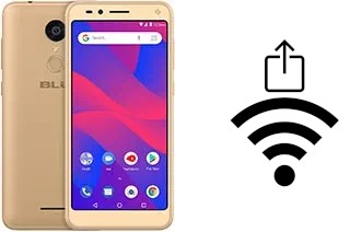 How to generate a QR code with the Wi-Fi password on a BLU Grand M3