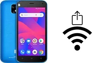 How to generate a QR code with the Wi-Fi password on a BLU J2