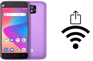 How to generate a QR code with the Wi-Fi password on a BLU J5L