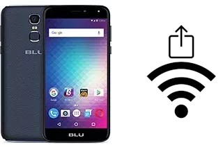 How to generate a QR code with the Wi-Fi password on a BLU Life Max