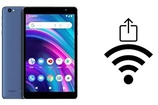 How to generate a Wi-Fi QR code on an BLU M8L Plus