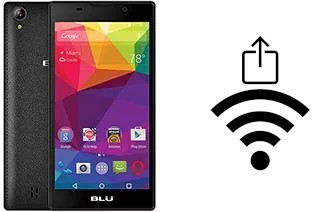 How to generate a QR code with the Wi-Fi password on a BLU Neo X Plus