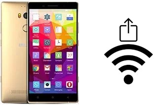 How to generate a QR code with the Wi-Fi password on a BLU Pure XL