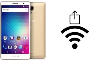 How to generate a QR code with the Wi-Fi password on a BLU Studio G Plus HD