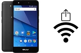 How to generate a QR code with the Wi-Fi password on a BLU Studio J8