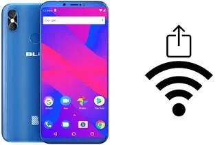 How to generate a QR code with the Wi-Fi password on a BLU Studio Mega (2018)