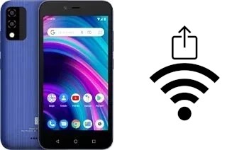 How to generate a Wi-Fi QR code on an BLU Studio X5 (2022)