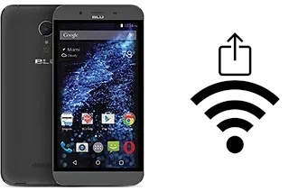 How to generate a QR code with the Wi-Fi password on a BLU Studio XL