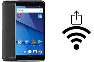 How to generate a QR code with the Wi-Fi password on a BLU Vivo 8