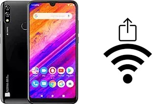 How to generate a QR code with the Wi-Fi password on a BLU G8