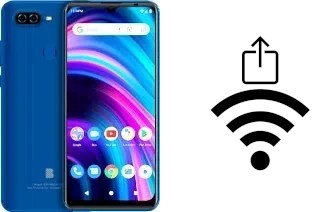 How to generate a Wi-Fi QR code on an BLU G50 Mega 2022