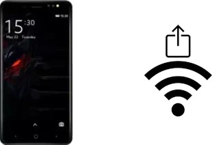 How to generate a QR code with the Wi-Fi password on a Bluboo D1