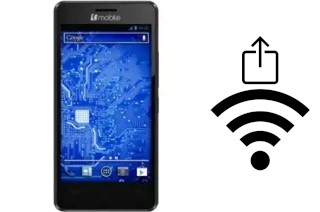 How to generate a QR code with the Wi-Fi password on a Bmobile AX1020