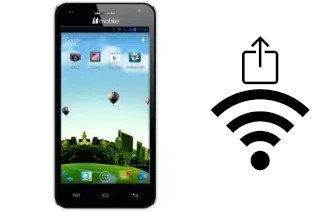 How to generate a QR code with the Wi-Fi password on a Bmobile AX745