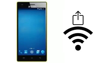 How to generate a QR code with the Wi-Fi password on a Bmobile AX810