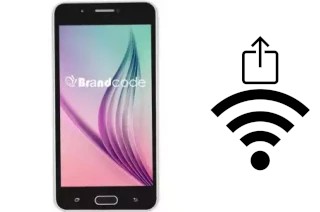 How to generate a QR code with the Wi-Fi password on a Brandcode B7S