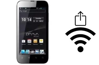 How to generate a QR code with the Wi-Fi password on a Brava DM-992A