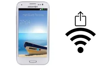 How to generate a QR code with the Wi-Fi password on a Brigmton BPhone 470DC