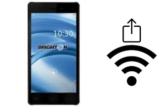 How to generate a QR code with the Wi-Fi password on a Brigmton BPhone 501QC