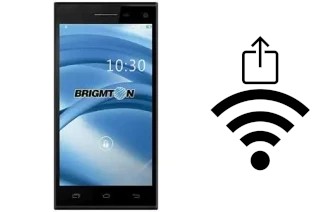 How to generate a QR code with the Wi-Fi password on a Brigmton BPhone 502QC