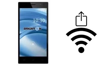 How to generate a QR code with the Wi-Fi password on a Brigmton BPhone 550QC