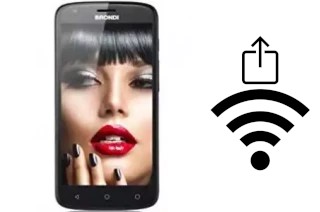 How to generate a QR code with the Wi-Fi password on a Brondi 730 4G HD