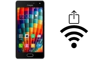 How to generate a QR code with the Wi-Fi password on a Casper Via E1