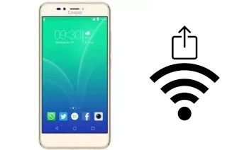 How to generate a QR code with the Wi-Fi password on a Casper Via M3