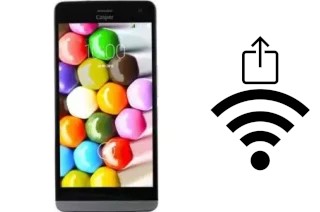 How to generate a QR code with the Wi-Fi password on a Casper VIA V5