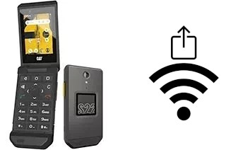 How to generate a QR code with the Wi-Fi password on a Cat S22 Flip