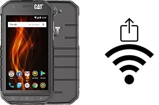 How to generate a QR code with the Wi-Fi password on a Cat S31