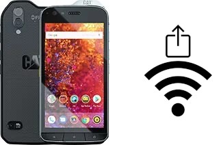 How to generate a QR code with the Wi-Fi password on a Cat S61