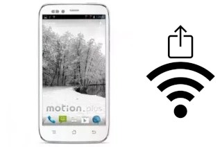 How to generate a QR code with the Wi-Fi password on a CCE Motion Plus SK504