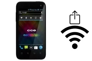 How to generate a QR code with the Wi-Fi password on a CCE SK402