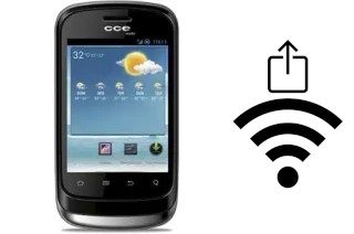 How to generate a QR code with the Wi-Fi password on a CCE SM55