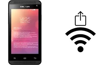 How to generate a Wi-Fi QR code on an Celkon A402