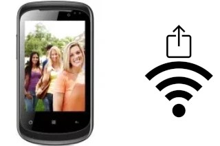 How to generate a QR code with the Wi-Fi password on a Celkon A9 Dual