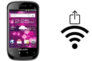 How to generate a Wi-Fi QR code on an Celkon A95