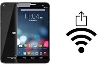 How to generate a QR code with the Wi-Fi password on a Celkon Xion s CT695