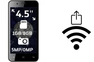 How to generate a Wi-Fi QR code on an Celkon Diamond Q4G