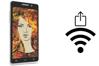 How to generate a Wi-Fi QR code on an Celkon Monalisa 5