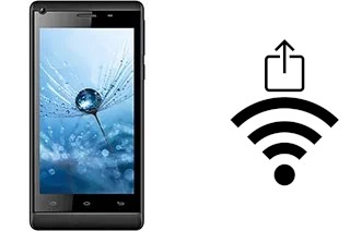 How to generate a QR code with the Wi-Fi password on a Celkon Q455