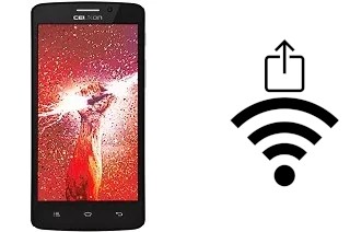 How to generate a QR code with the Wi-Fi password on a Celkon Q5K Power