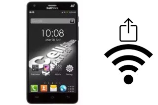 How to generate a Wi-Fi QR code on an CellAllure Smart III 5-0