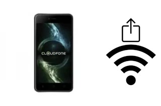 How to generate a QR code with the Wi-Fi password on a CloudFone Cloudfone Thrill Power N