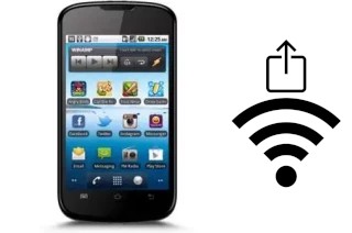 How to generate a QR code with the Wi-Fi password on a CloudFone Excite 320G