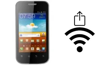 How to generate a QR code with the Wi-Fi password on a CloudFone Excite 350G