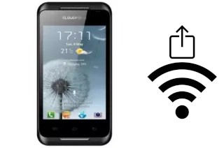 How to generate a QR code with the Wi-Fi password on a CloudFone Excite 350I